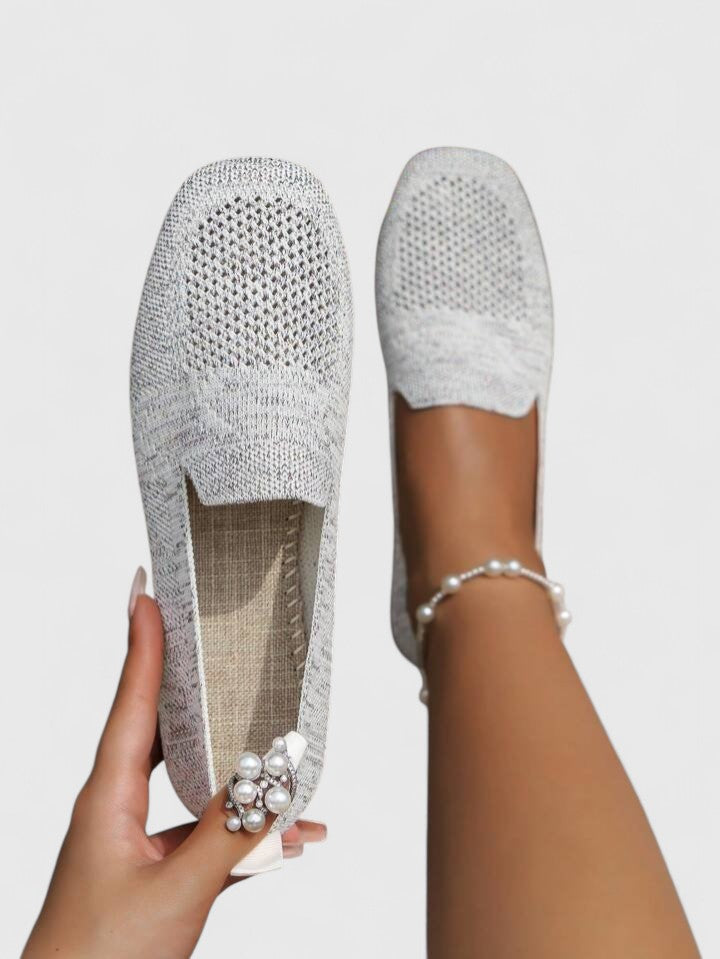 Flavia | Zapatillas Ortopédicas con Cordones - Blanco