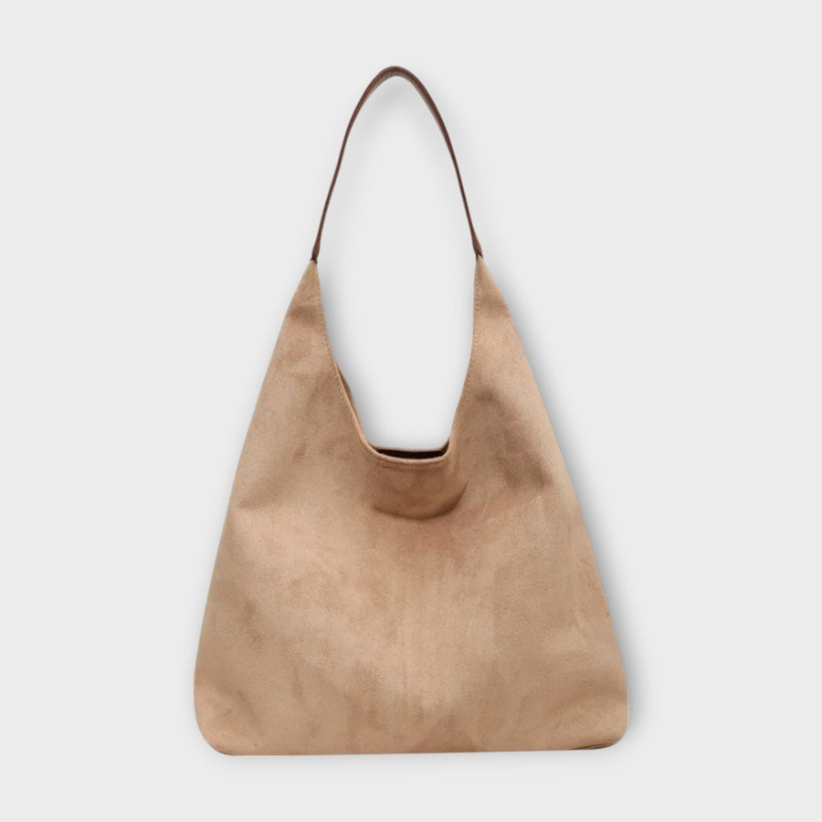 Mariella | Bolso de Hombro Slouch Minimalista - Crema