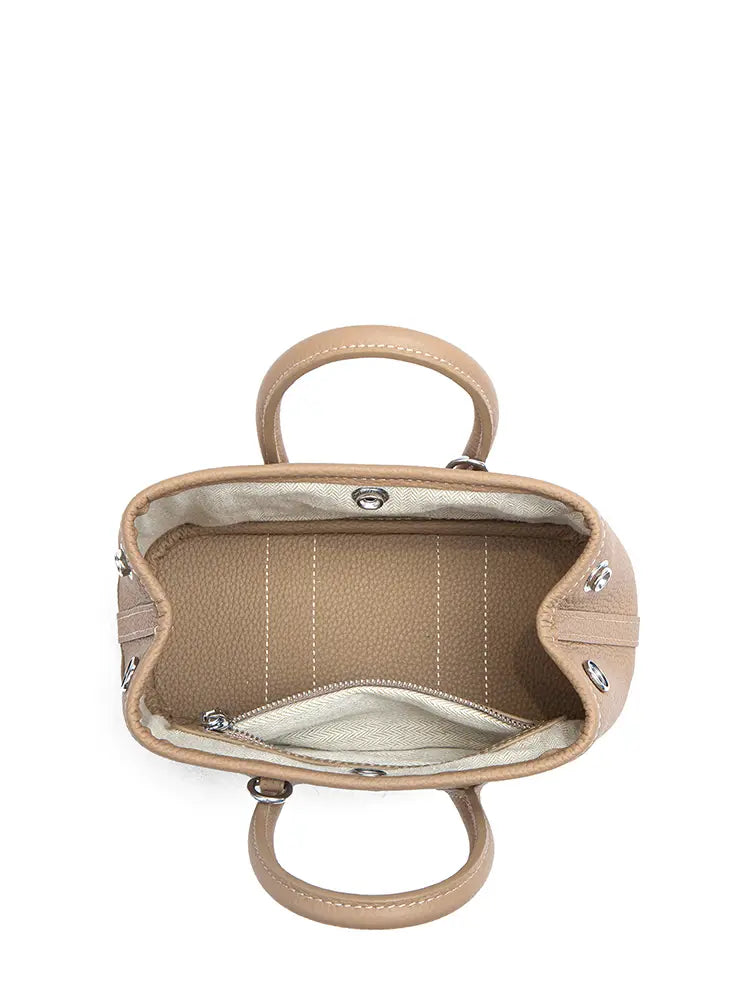 Magda | Bolso Tote de Piel Vegana de Línea Estructurada