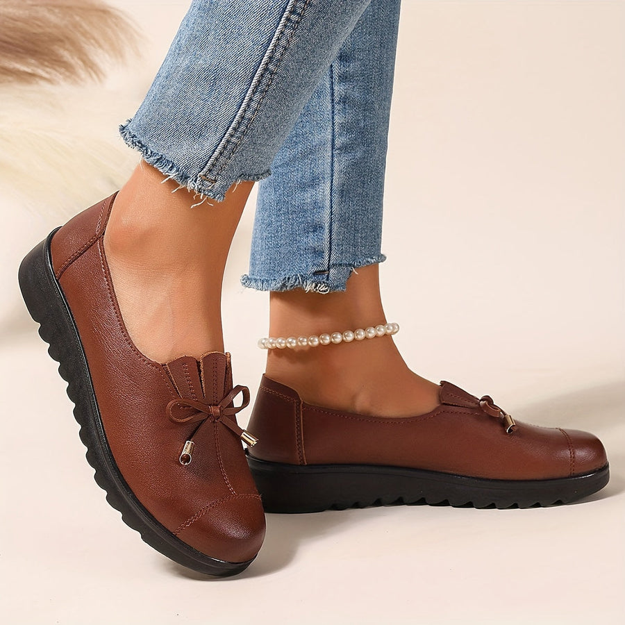 Margherita | Mocasines Ortopédicos con Lazo Decorativo