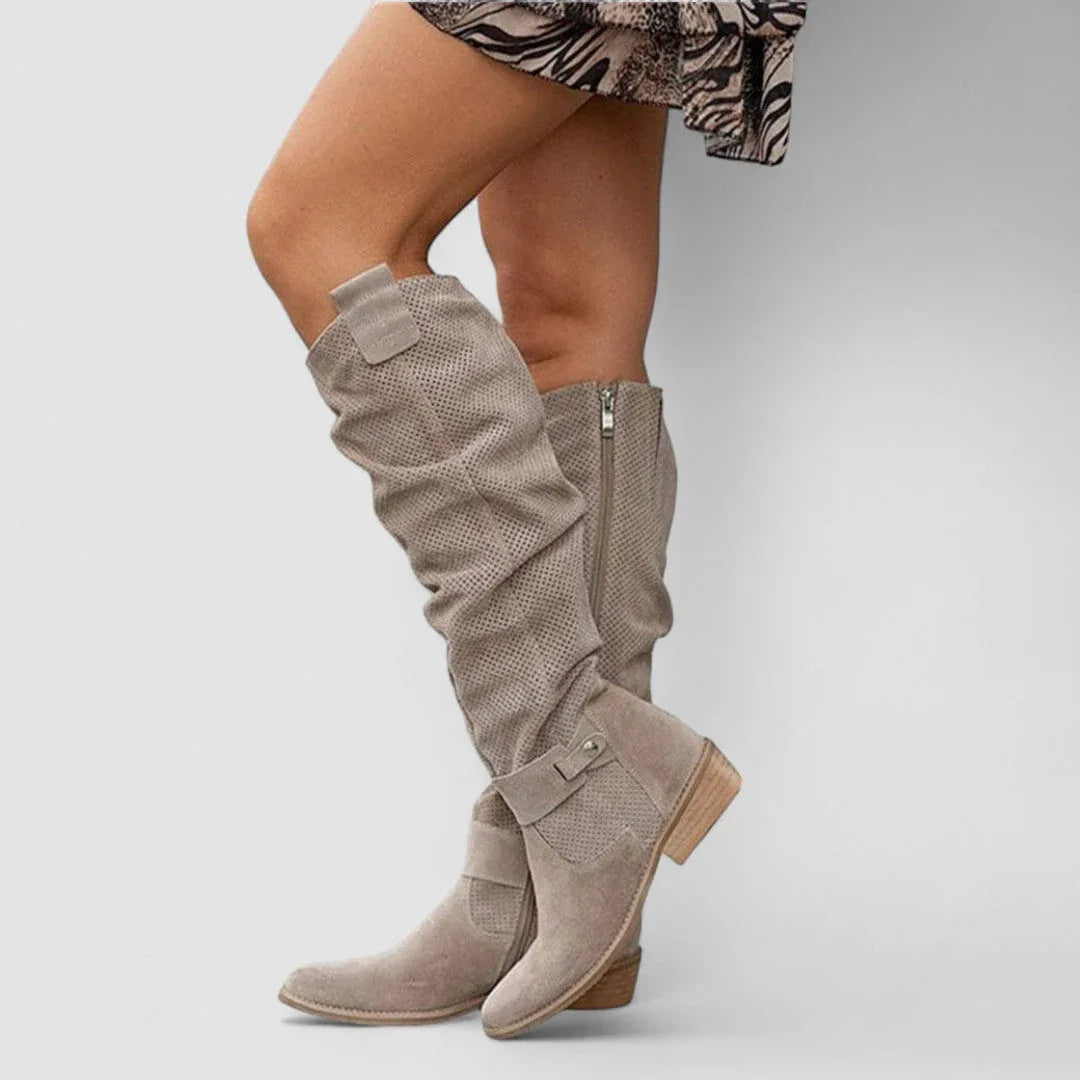 Ilaria | Botas Camperas Ortopédicas - Caqui