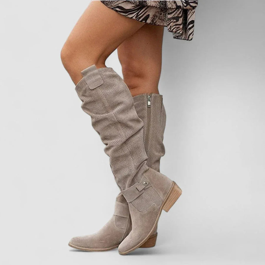 Ilaria | Botas Camperas Ortopédicas - Caqui
