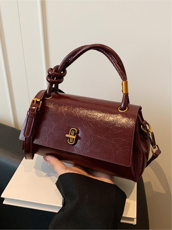 Maddalena | Bolso Bandolera Pequeño - Burdeos