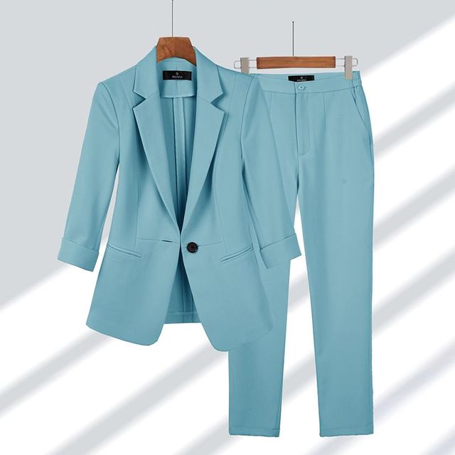 Antea | Conjunto de Traje con Blazer Entallado y Pantalón Recto