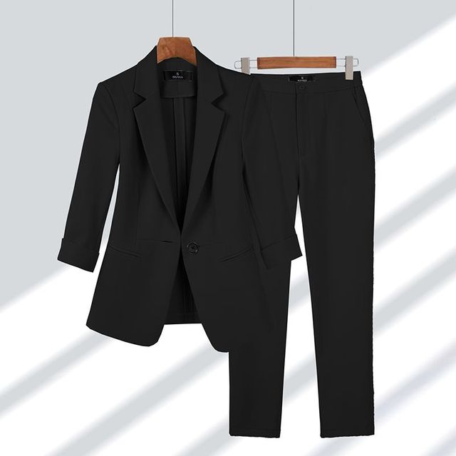 Antea | Conjunto de Traje con Blazer Entallado y Pantalón Recto