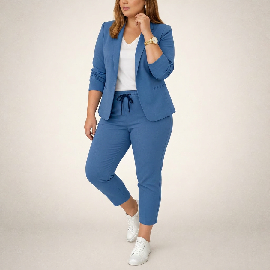 Armonia | Conjunto Holgado de Blazer y Jogger con Toque Deportivo
