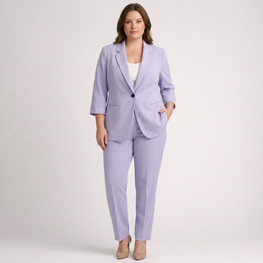Antea | Conjunto de Traje con Blazer Entallado y Pantalón Recto