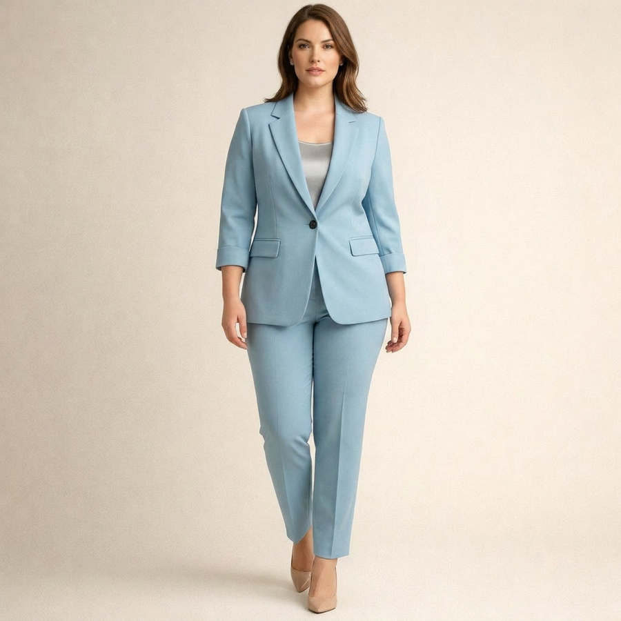 Antea | Conjunto de Traje con Blazer Entallado y Pantalón Recto