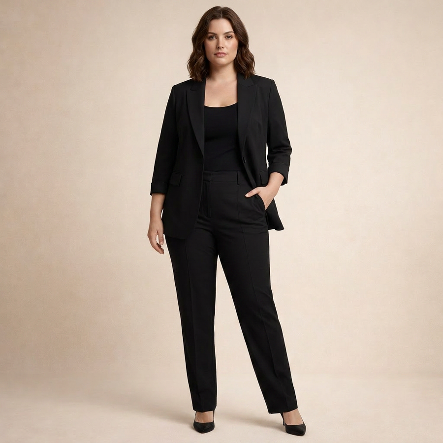 Antea | Conjunto de Traje con Blazer Entallado y Pantalón Recto