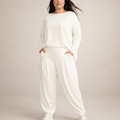 Clarissa | Conjunto Minimalista de Blusa y Pantalón