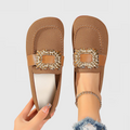 Giovanna | Mocasines Ortopédicos de Diseño Elegante - Marrón