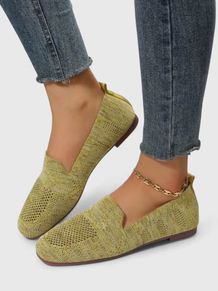 Flavia | Zapatillas Ortopédicas con Cordones - Verde