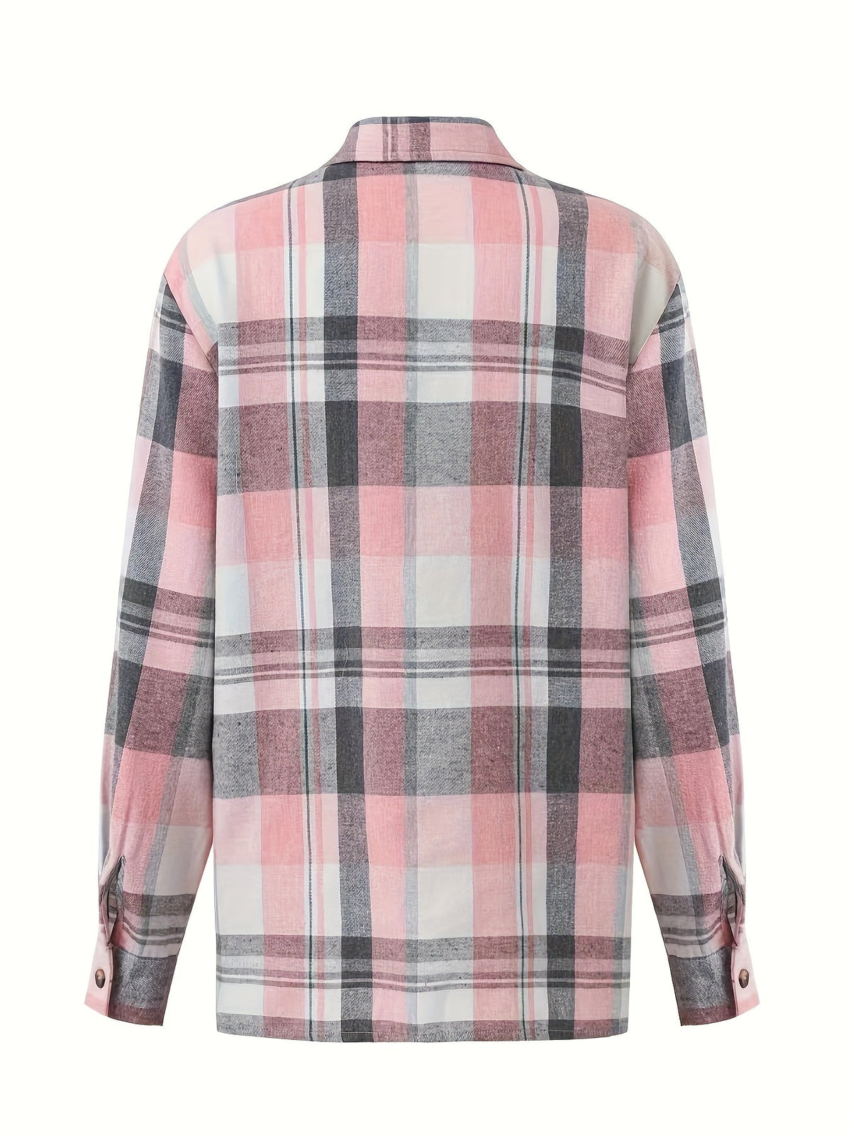 Aurora | Sobrecamisa de Cuadros de Manga Larga para Otoño