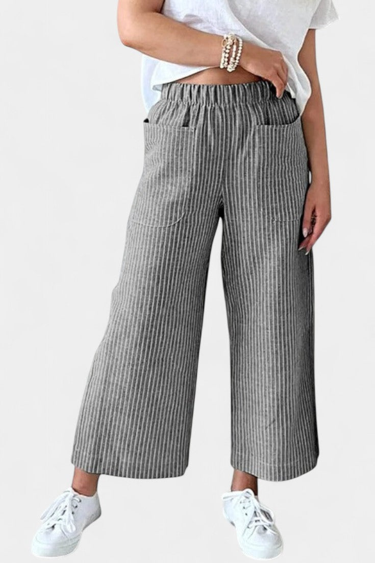 Lumiere Pantalones Livianos de Corte Relajado