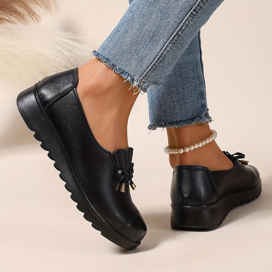 Margherita | Mocasines Ortopédicos con Lazo Decorativo