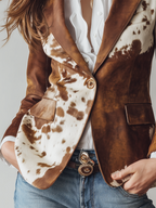 Annabella | Blazer con Estampado Llamativo