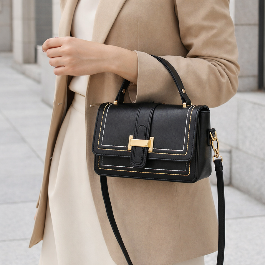 Lucilla | Bolso de Hombro Elegante de Silueta Estructurada