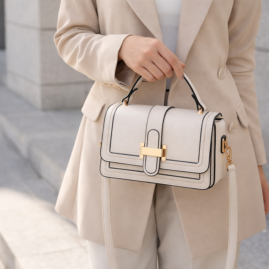 Lucilla | Bolso de Hombro Elegante de Silueta Estructurada