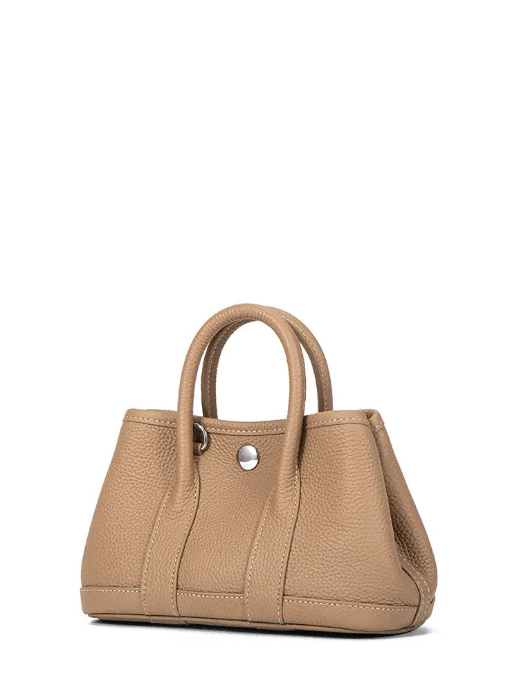 Magda | Bolso Tote de Piel Vegana de Línea Estructurada