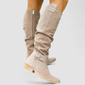 Ilaria | Botas Camperas Ortopédicas - Beige