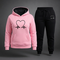 Dina | Conjunto Deportivo con Estampado de Corazón