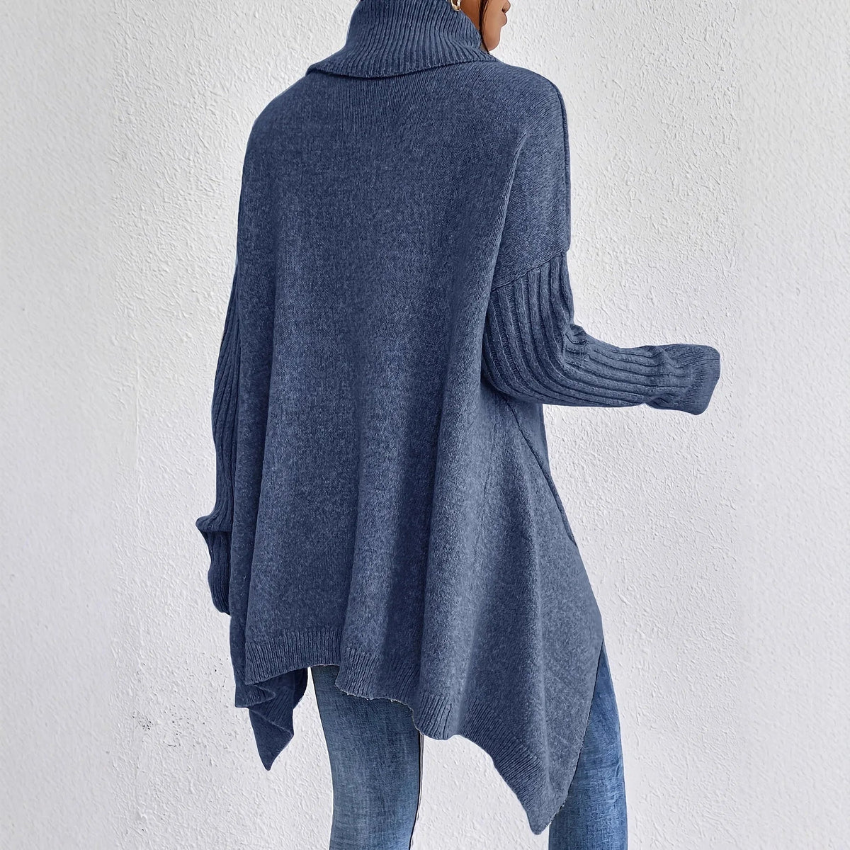 Fiamma | Jersey Relajado de Cuello Vuelto