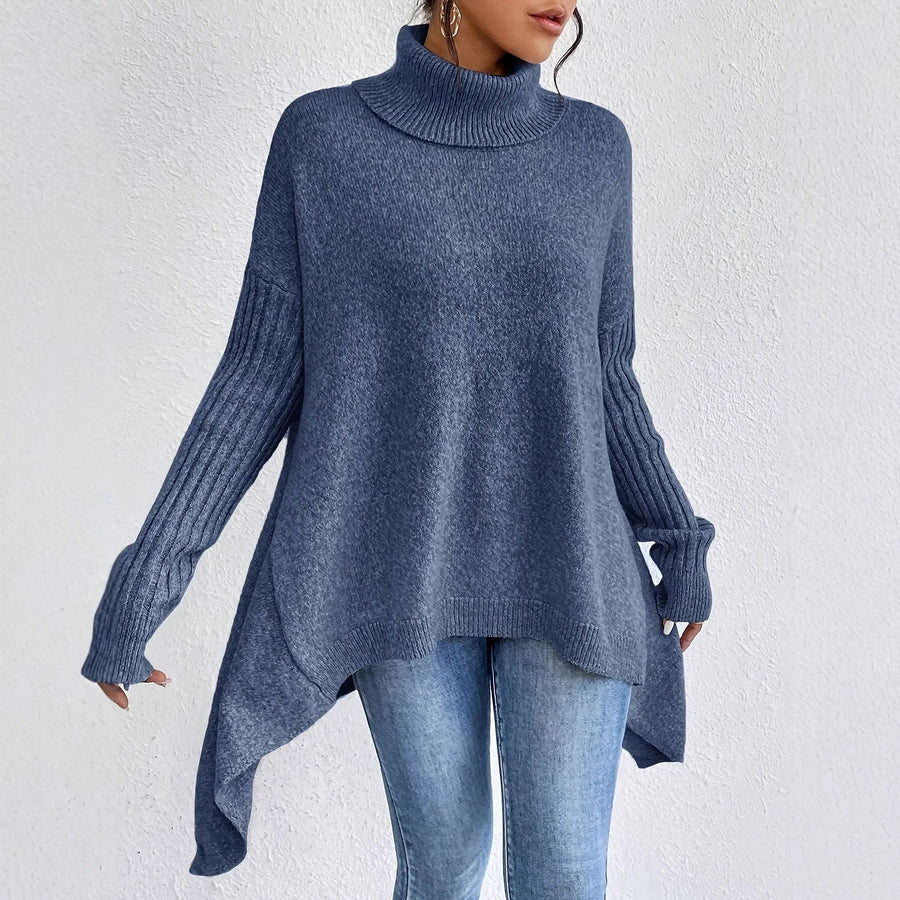 Fiamma | Jersey Relajado de Cuello Vuelto