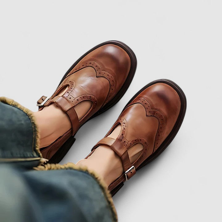 Mariuccia | Mary Janes Estilo Brogue