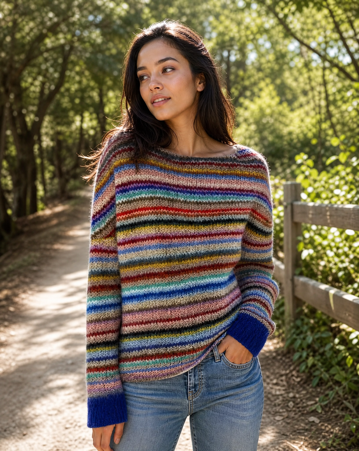 Flaminia | Jersey de Rayas Acogedor