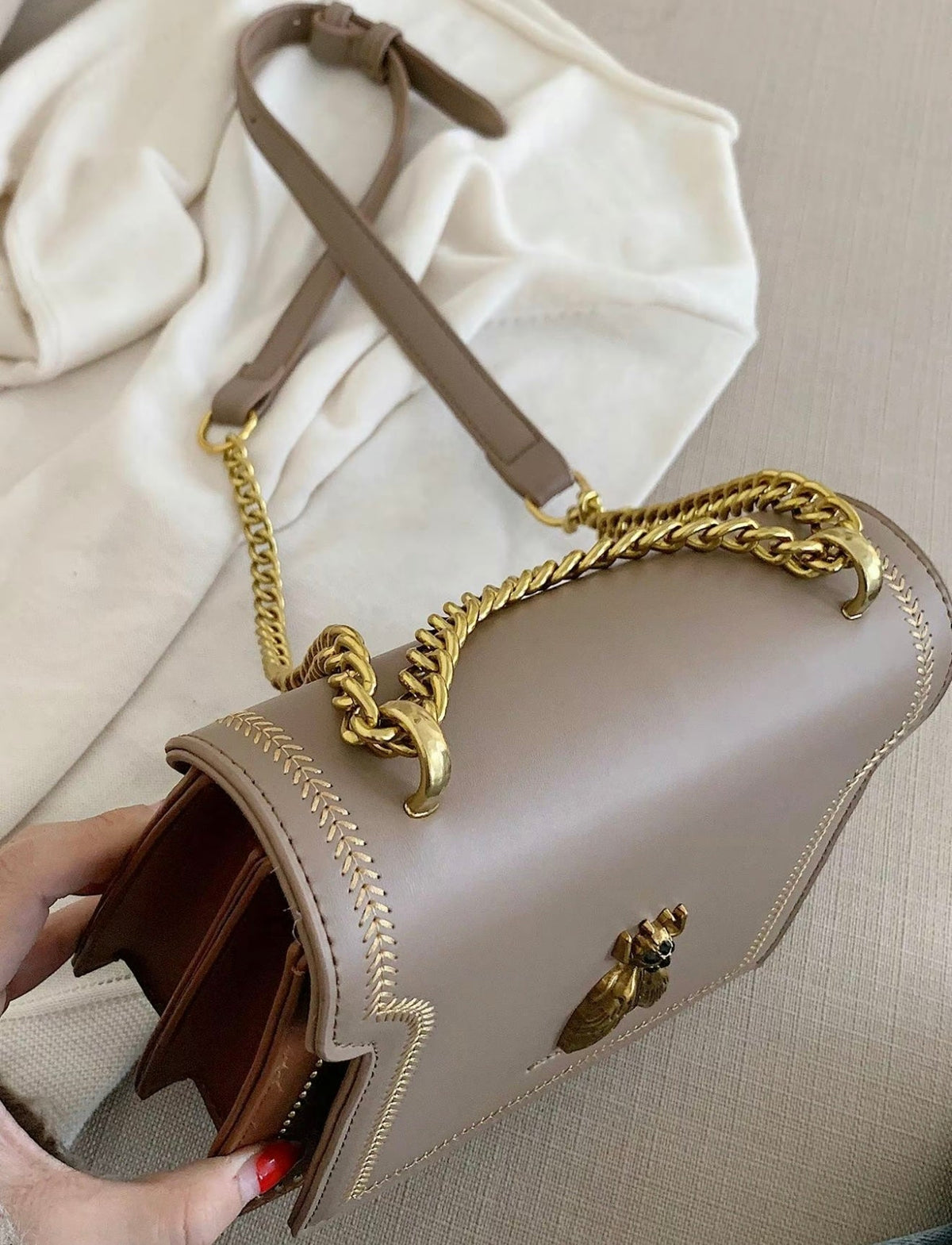 Marilena | Bolso de Cadena de Diseño Estructurado