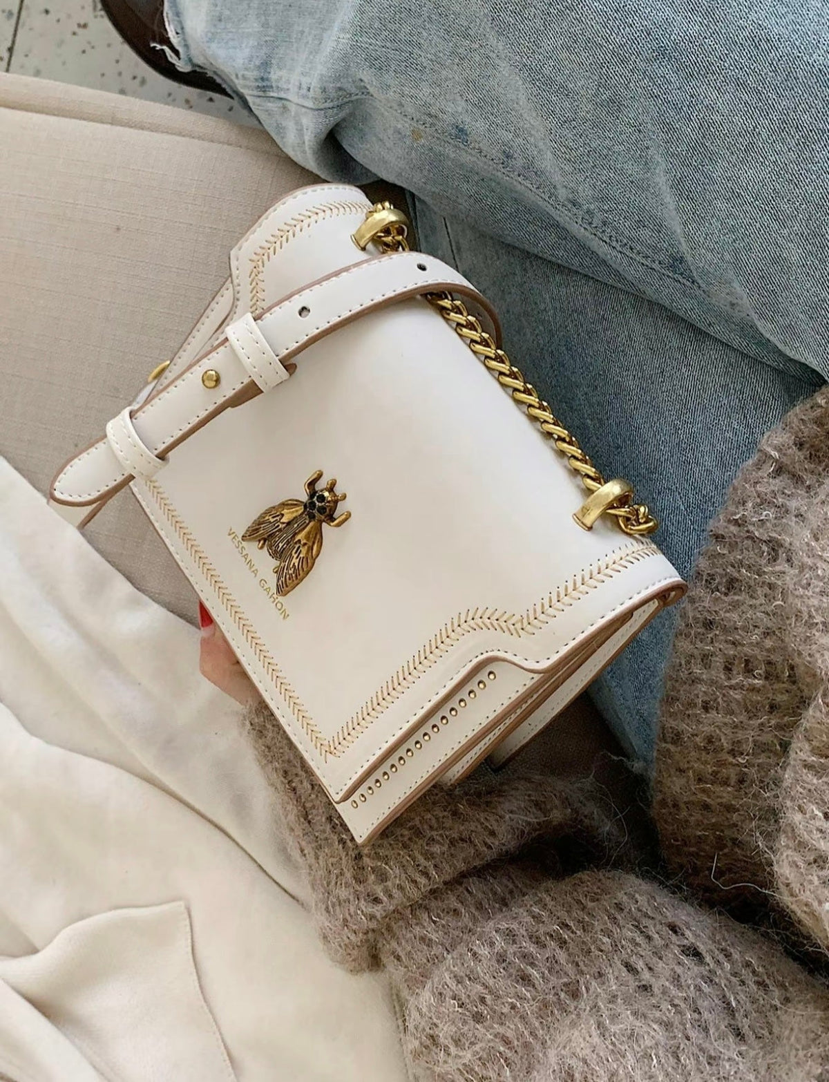 Marilena | Bolso de Cadena de Diseño Estructurado