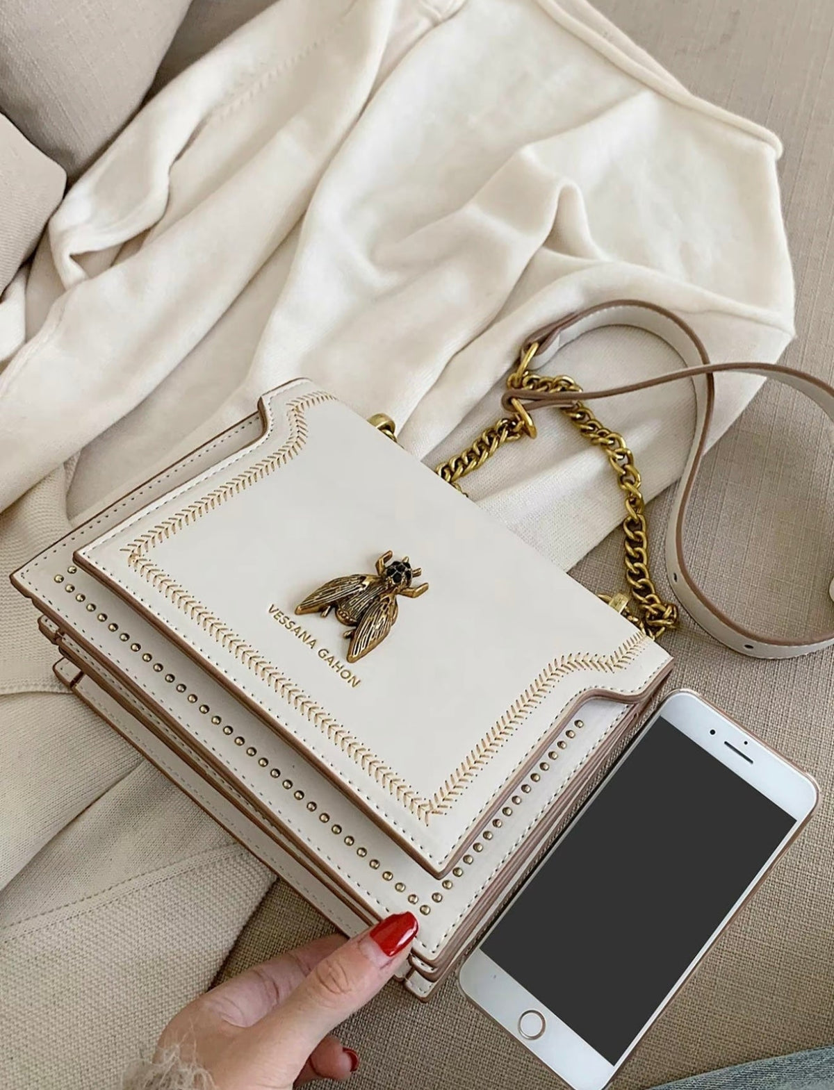 Marilena | Bolso de Cadena de Diseño Estructurado