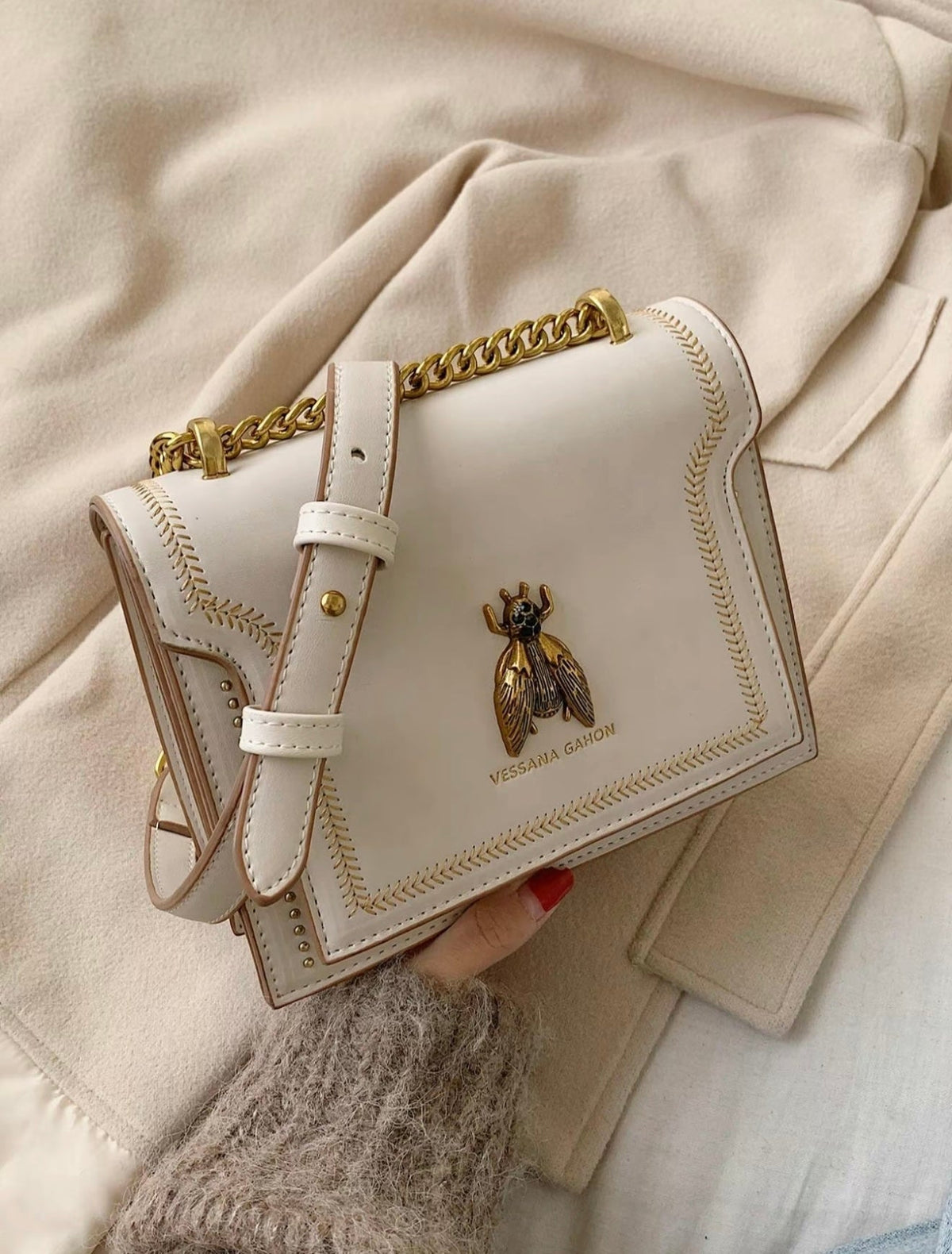 Marilena | Bolso de Cadena de Diseño Estructurado