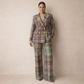 Artemisia | Traje Elegante de Chaqueta Entallada y Pantalón Ancho