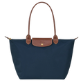 Lara | Bolso Tote Plegable Grande en Azul Marino