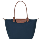 Lara | Bolso Tote Plegable Grande en Azul Marino