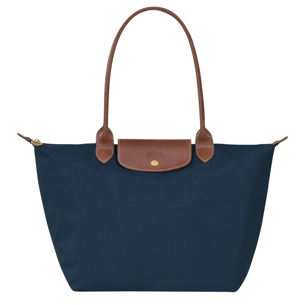 Lara | Bolso Tote Plegable Grande en Azul Marino