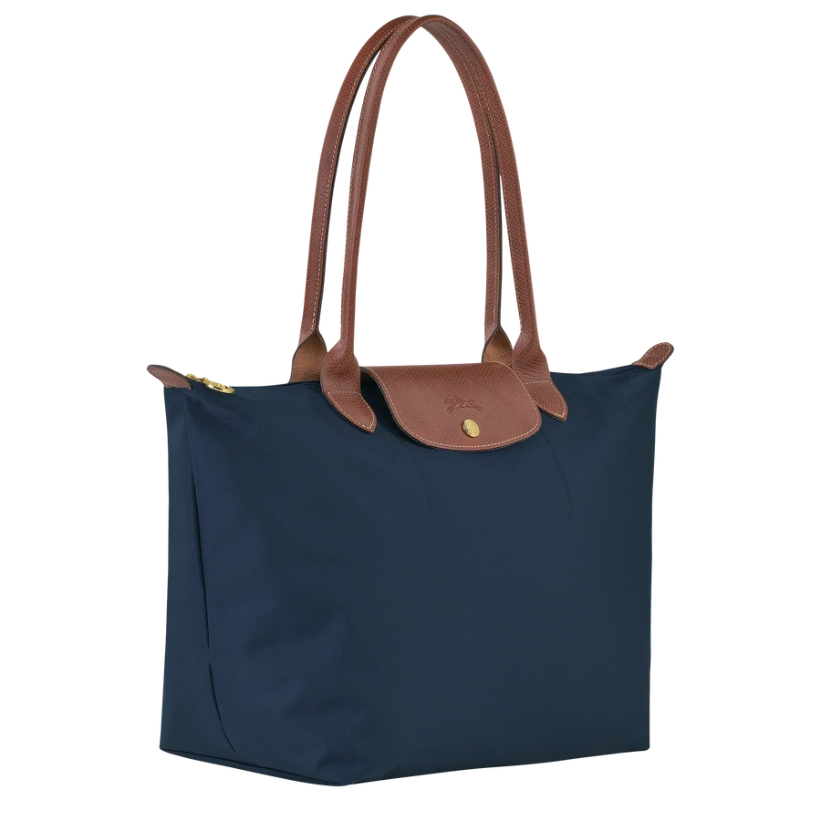 Lara | Bolso Tote Plegable Grande en Azul Marino
