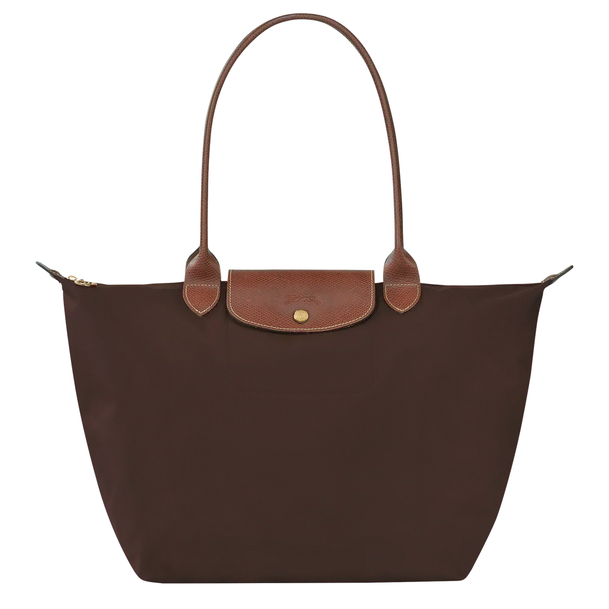 Leda | Bolso Tote Plegable Grande en Ébano - Ébano