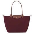 Larissa | Bolso Shopper Plegable Grande en Burdeos - Burdeos
