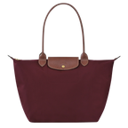 Larissa | Bolso Shopper Plegable Grande en Burdeos - Burdeos