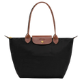 Ivana | Bolso Tote Plegable Mediano en Negro