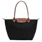 Ivana | Bolso Tote Plegable Mediano en Negro