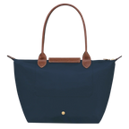 Leila | Bolso Tote Plegable Mediano en Azul Marino