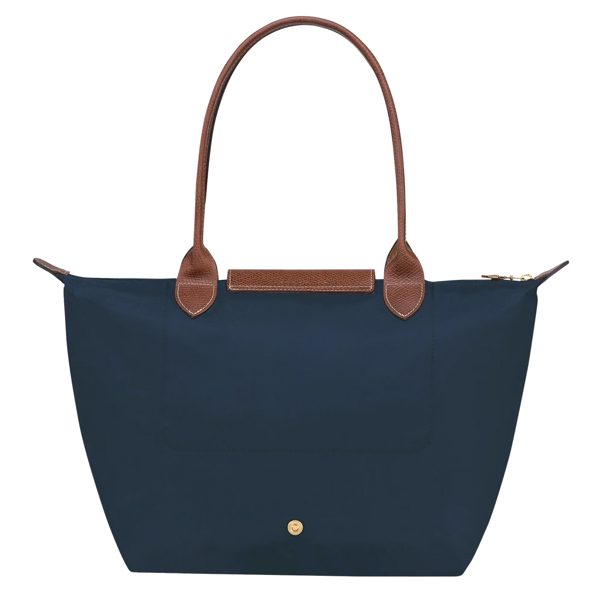 Leila | Bolso Tote Plegable Mediano en Azul Marino