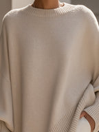 Elda | Jersey Oversize de Punto con Caída