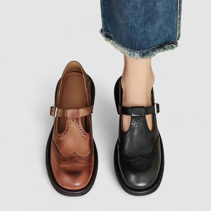 Mariuccia | Mary Janes Estilo Brogue