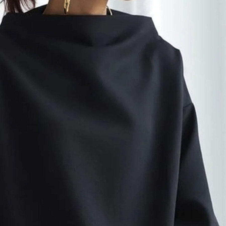 Elvira | Top de Cuello Alto con Caída