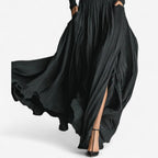 Manuela | Vestido Maxi de Cintura Alta