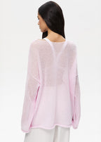 Ines | Jersey Ligero de Cuello Barco